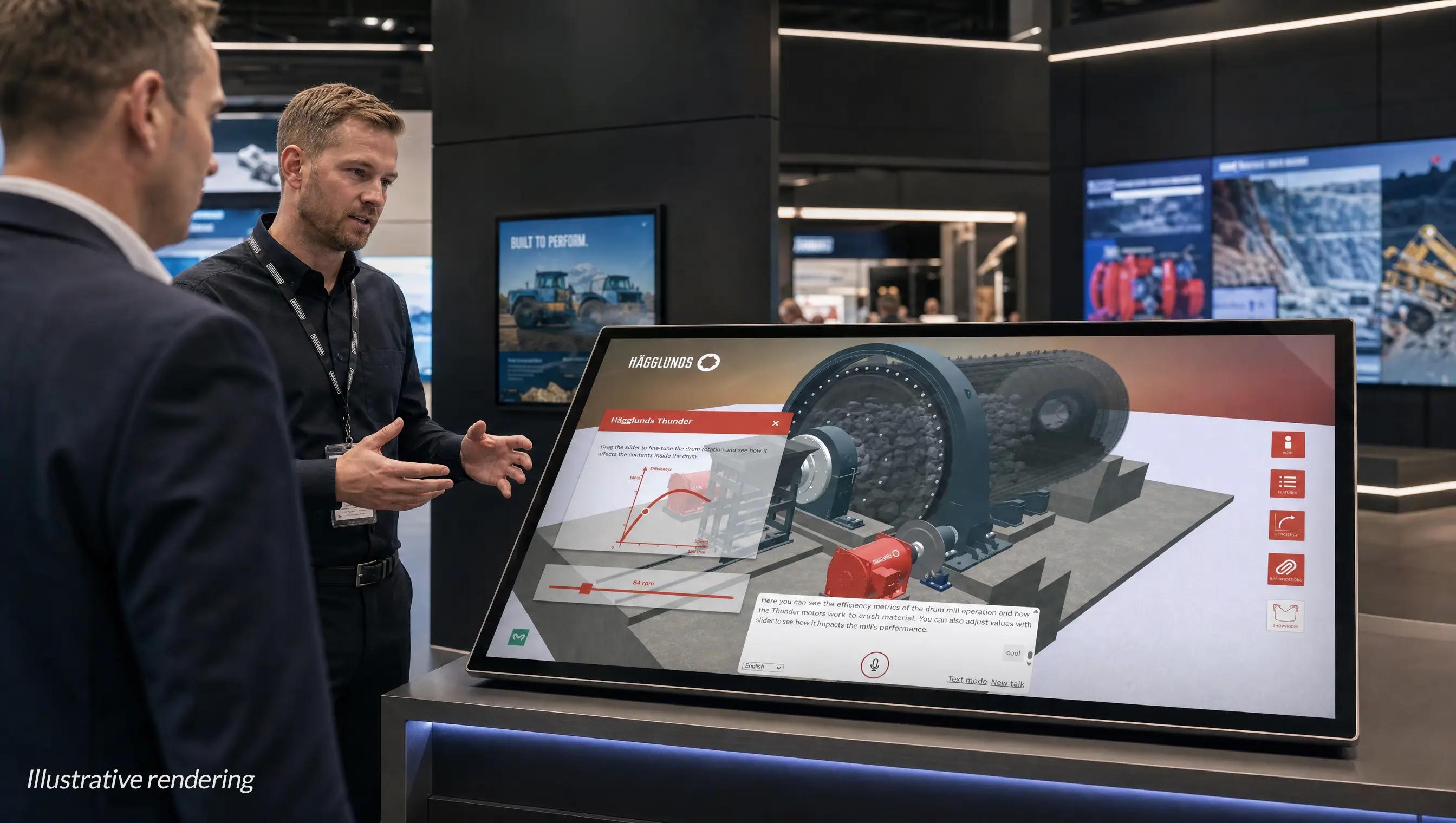 How Hägglunds Replaced Physical Demos with an Interactive Experience