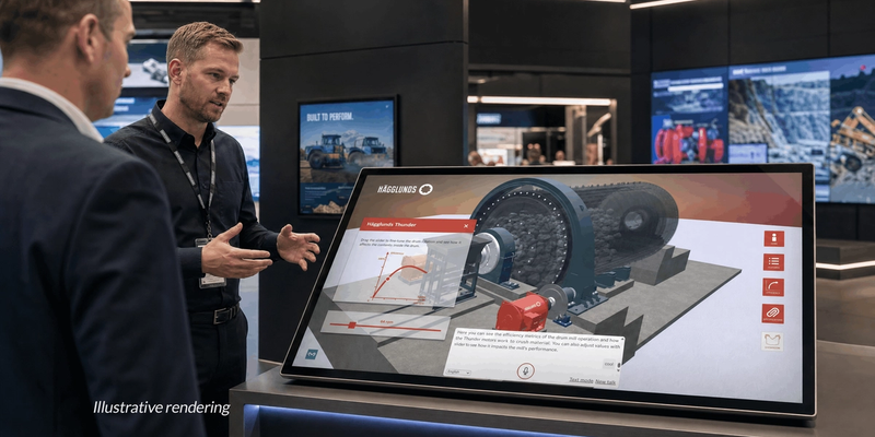 How Hägglunds Replaced Physical Demos with an Interactive Experience