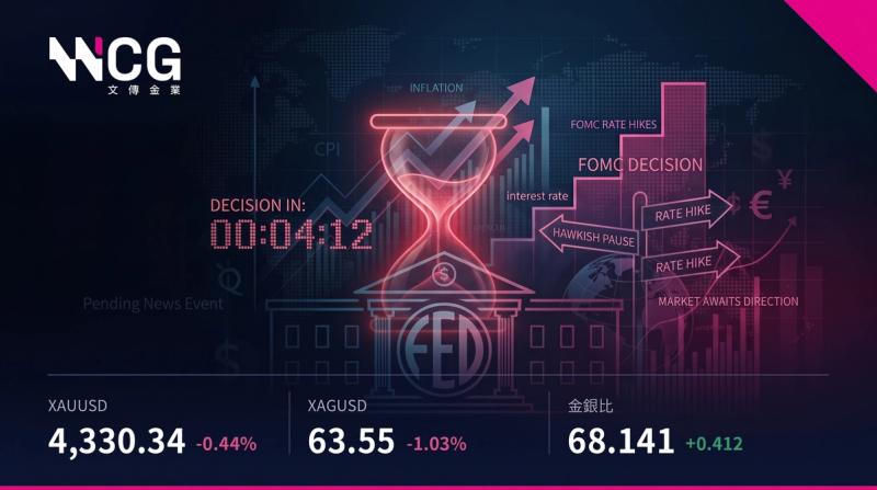 XAGUSD白銀日線圖及成交量量價背離分析