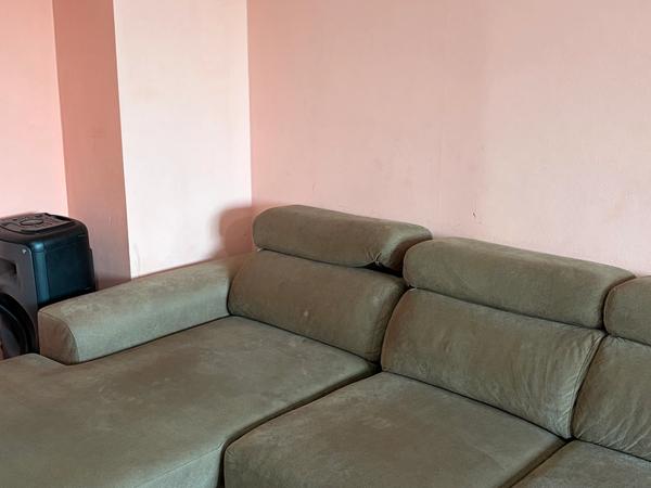 Corner Sofa Deep Cleaning & Ash Stain Removal
