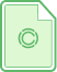 graphic of a document with the communikit logo for physical marketing card