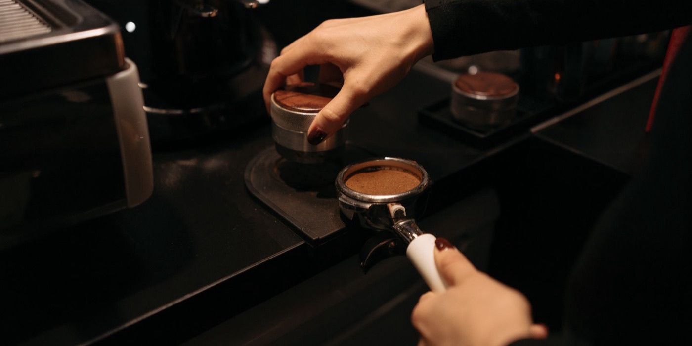 Barista çalışırken