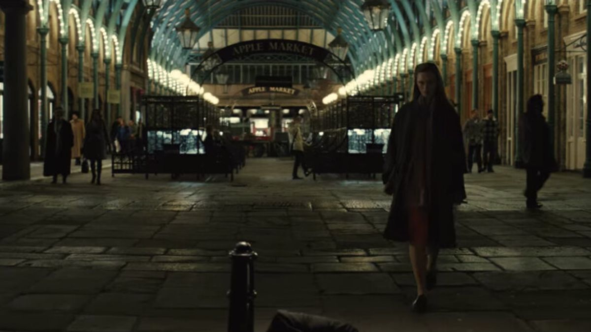 Outside the Royal Opera House