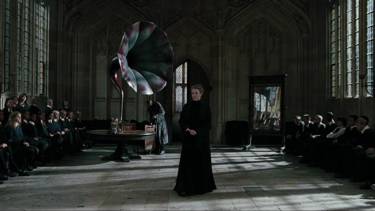 Yule Ball Dance Practice Room