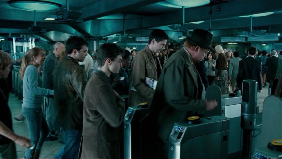 Entrance to the Ministry of Magic