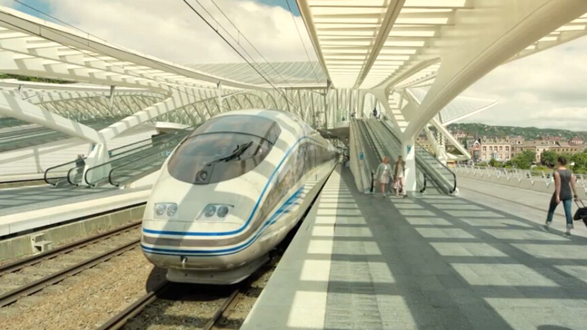 Liège-Guillemins Railway Station