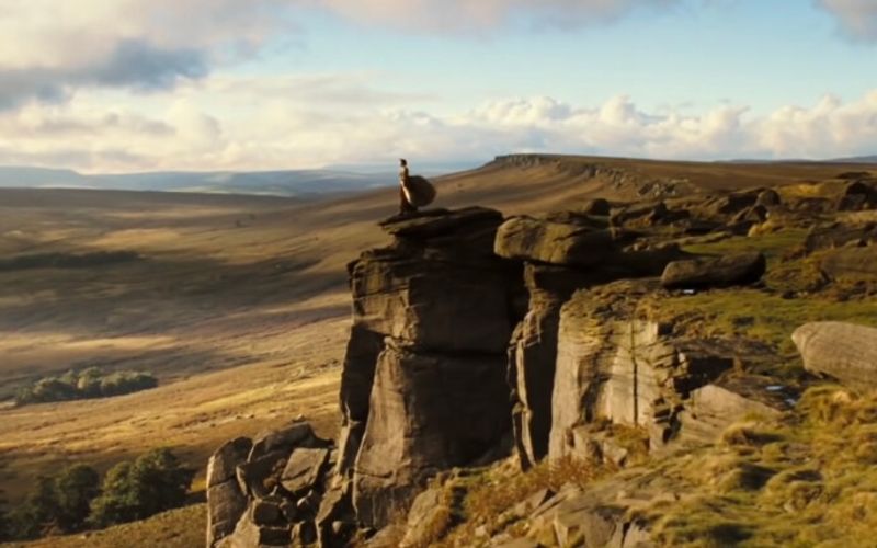 Cliffside in the Peak District