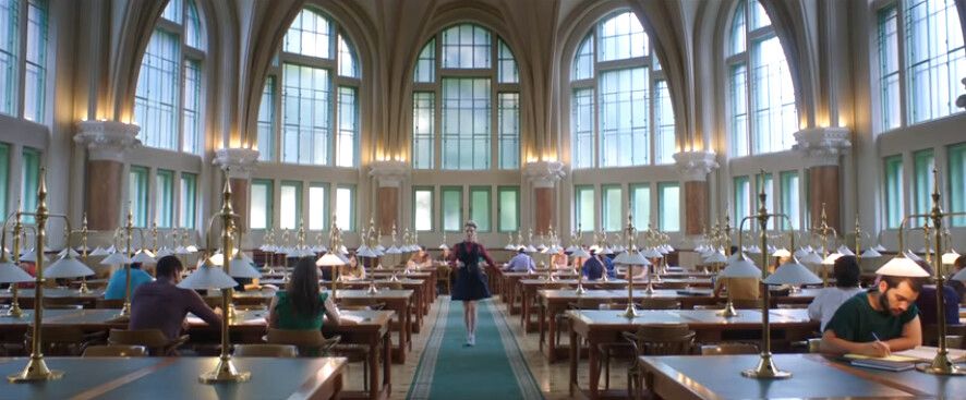Library in Paris, Paris, France