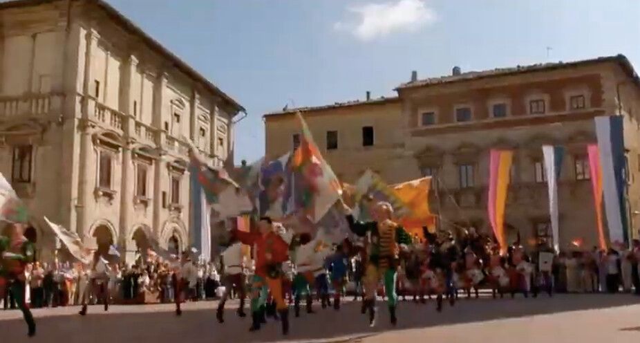 Piazza in Montepulciano