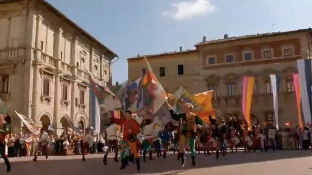 Piazza in Montepulciano
