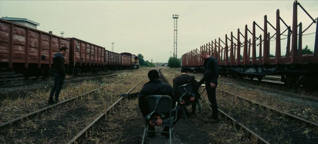 Railroad tracks