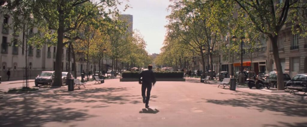 Paris Boulevard Median