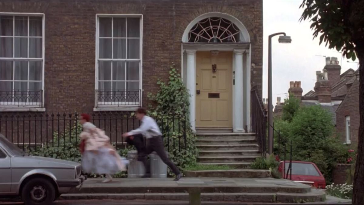 Outside Charles and Scarlett's Apartment