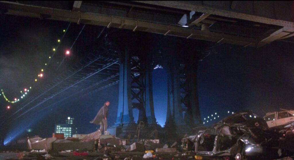 Below a New York Bridge
