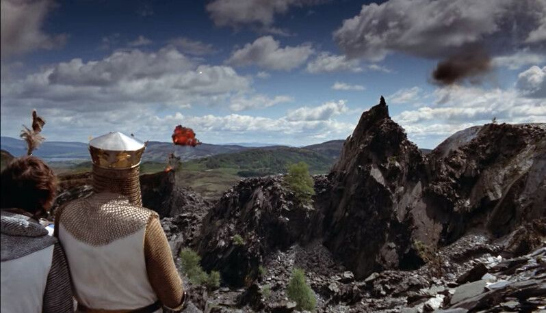 Near the Cave of Caerbannog