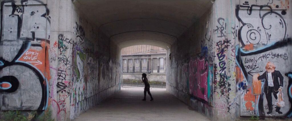 Berlin Pedestrian Footpath