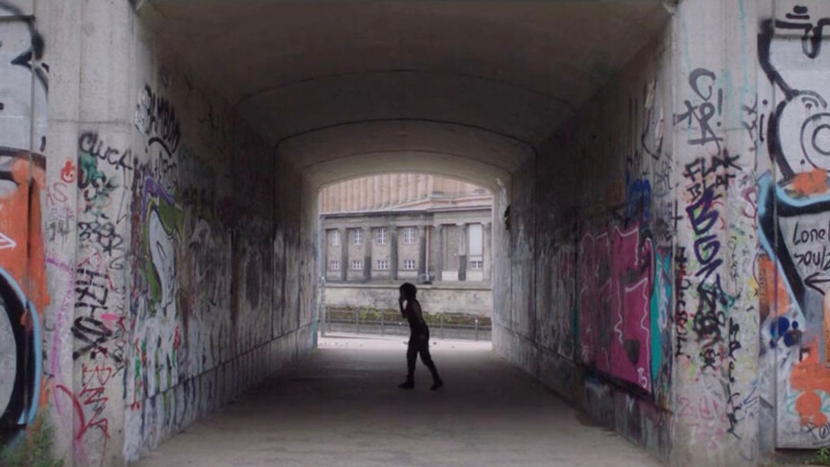 Berlin Pedestrian Footpath