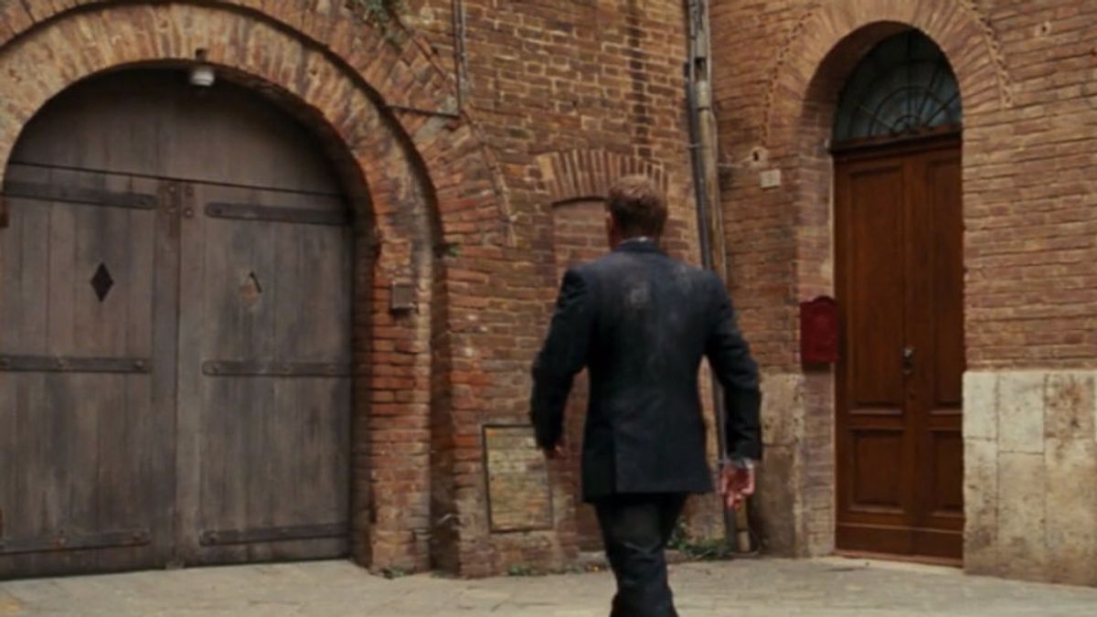Street in Siena,