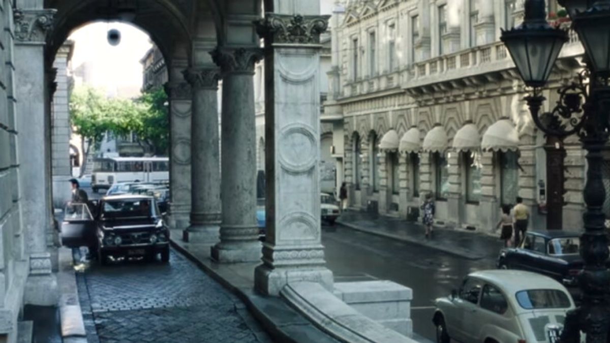 A Street in Rome, Italy