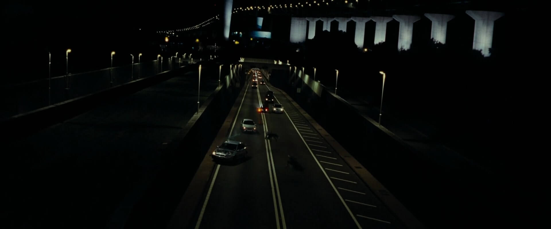 chase scene between Hagrid and Harry