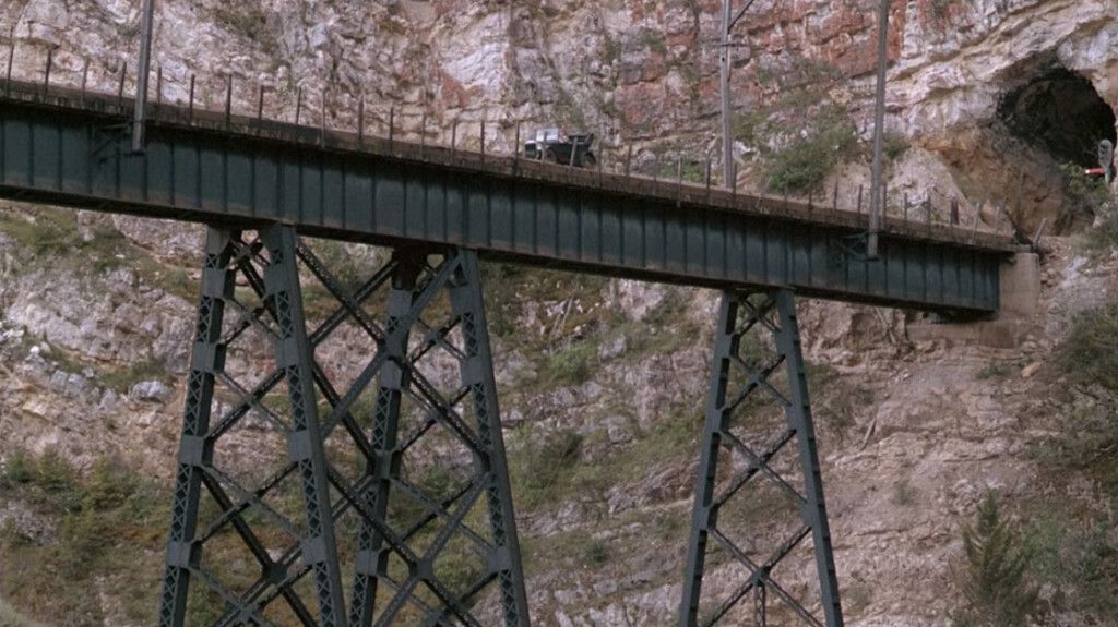 Railroad Bridge in Montana