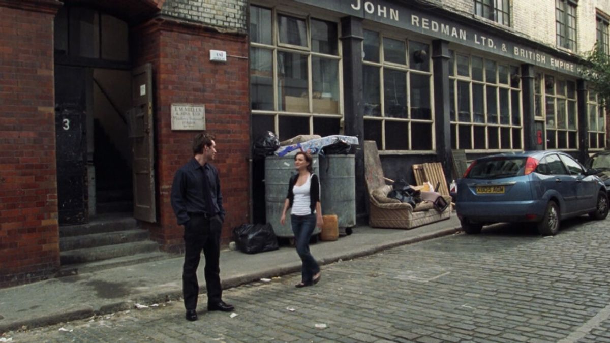 Outside Anna's Studio