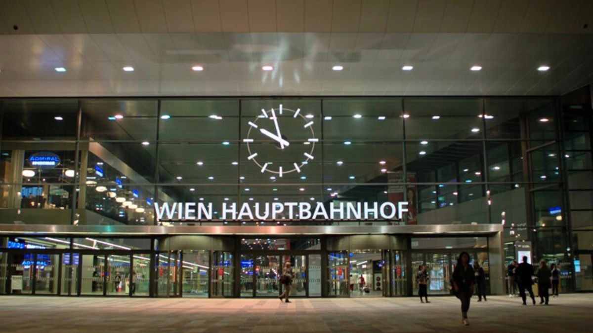Vienna Central Train Station