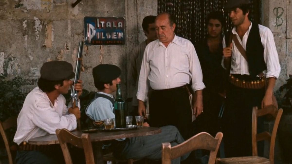 Apollonia's Father's Bar in Sicily