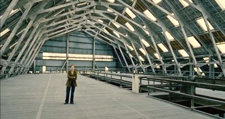 Empty Hangar Building