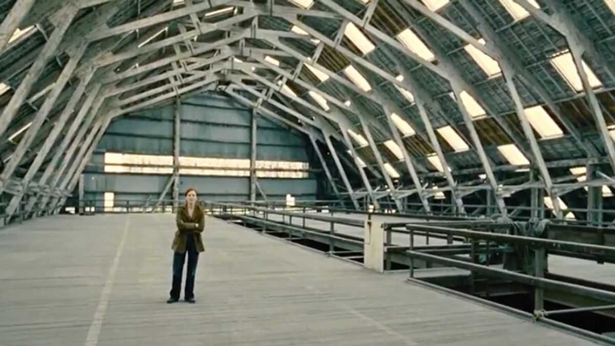 Empty Hangar Building