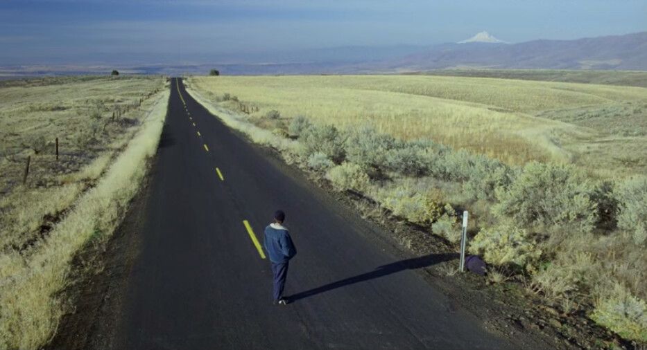 Open and Empty Road in Idaho, Idaho,