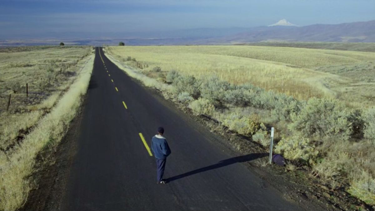 Open and Empty Road in Idaho, Idaho,