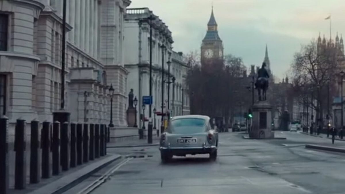Outside MI6 Headquarters