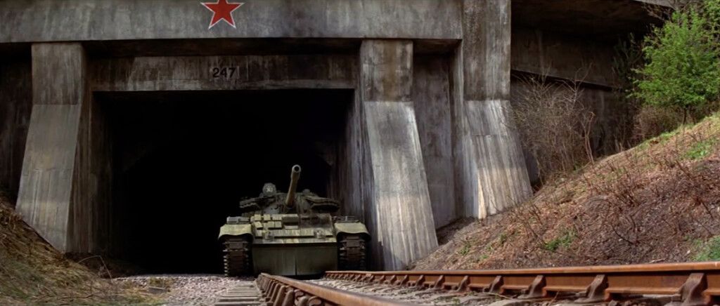 Russian Train Line