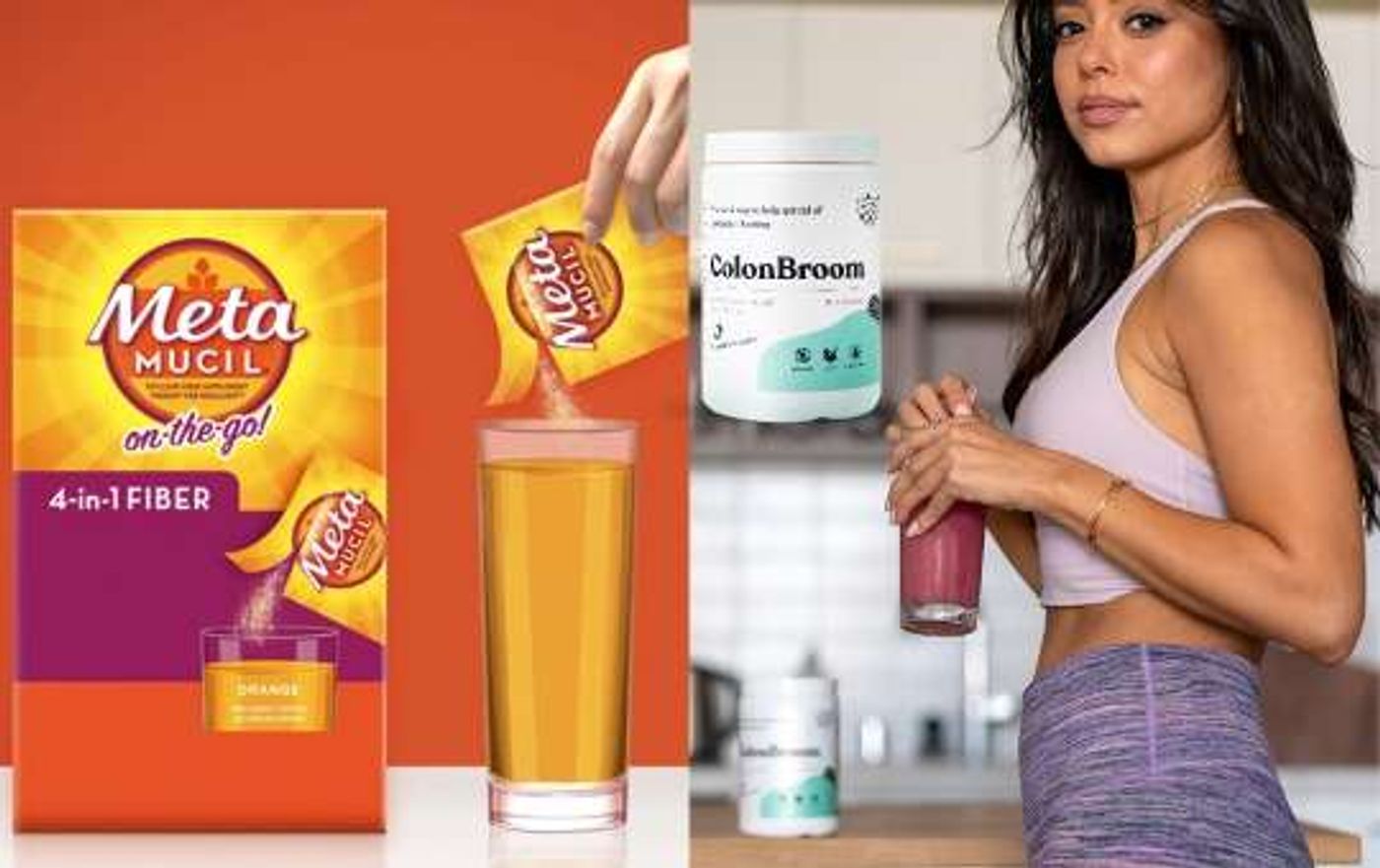 ingredients compare colon broom and metamucil