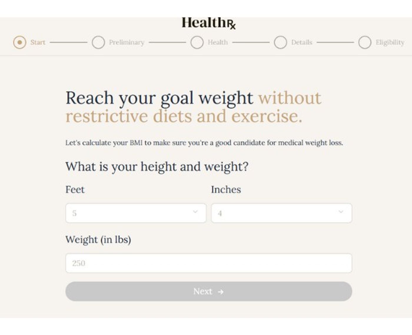 health rx quiz question