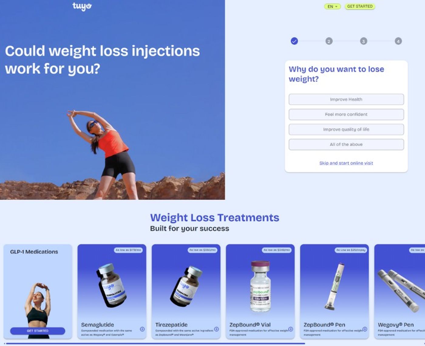 tuyo health weight loss treatments