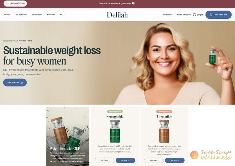 Join Delilah official website