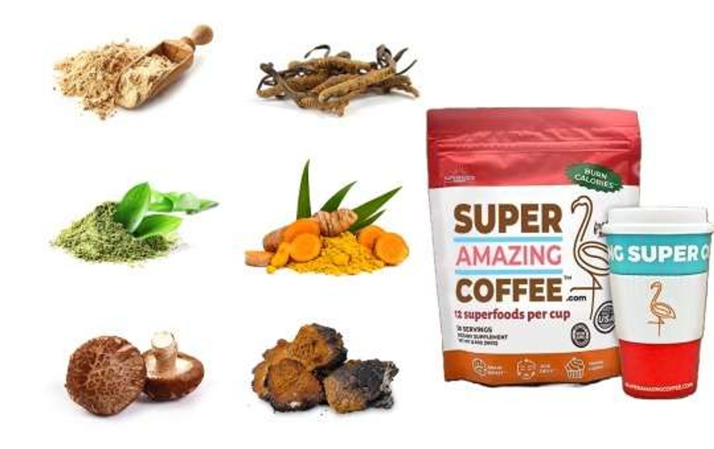 ingredients super amazing coffee