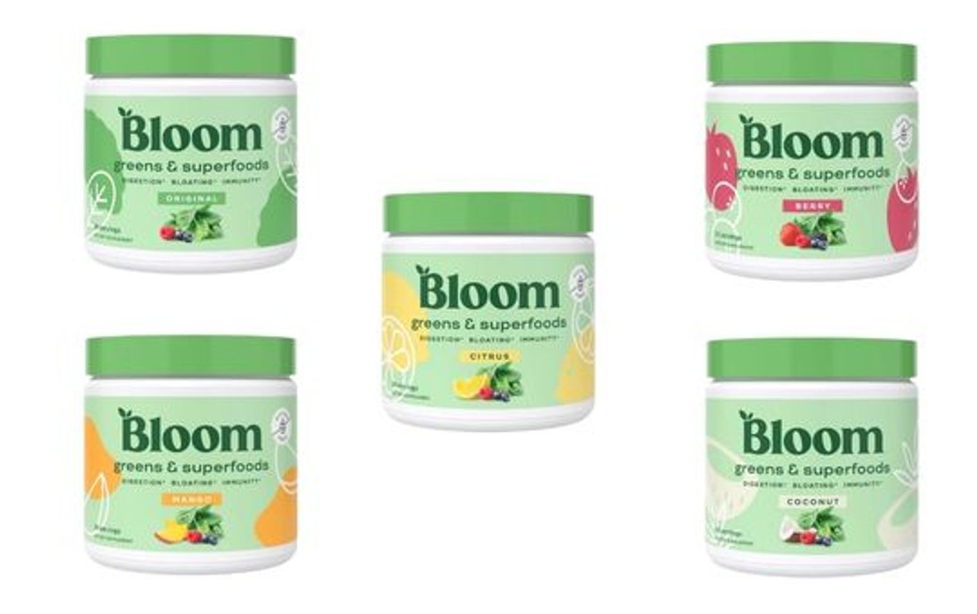 superfoods bloom greens 5 flavors