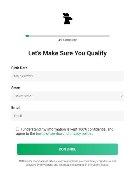 age question during brave rx quiz