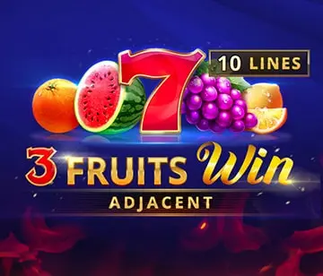 3 Fruits Win: 10 Lines