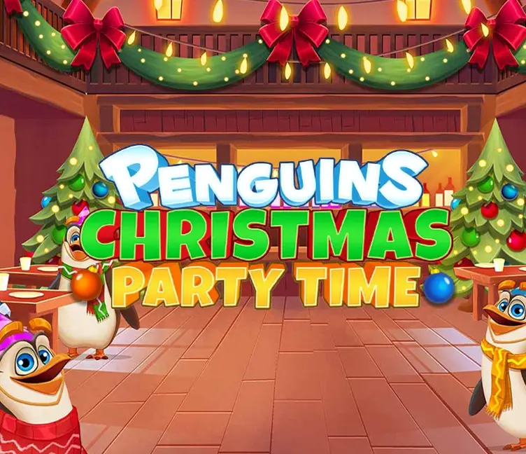 Penguins Christmas Party Time