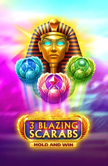 3 Blazing Scarabs Hold and Win