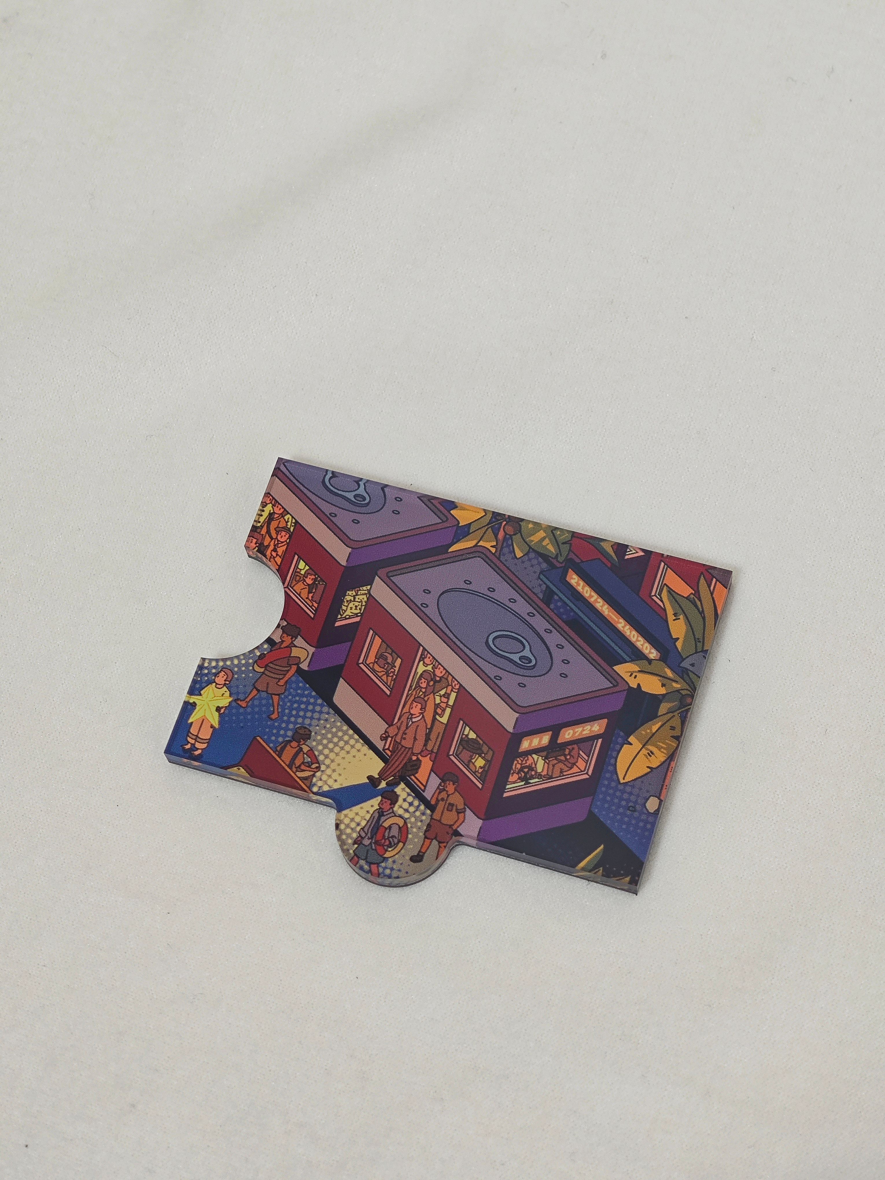 Sardientjesplatform - Vierdelige magneetset 3