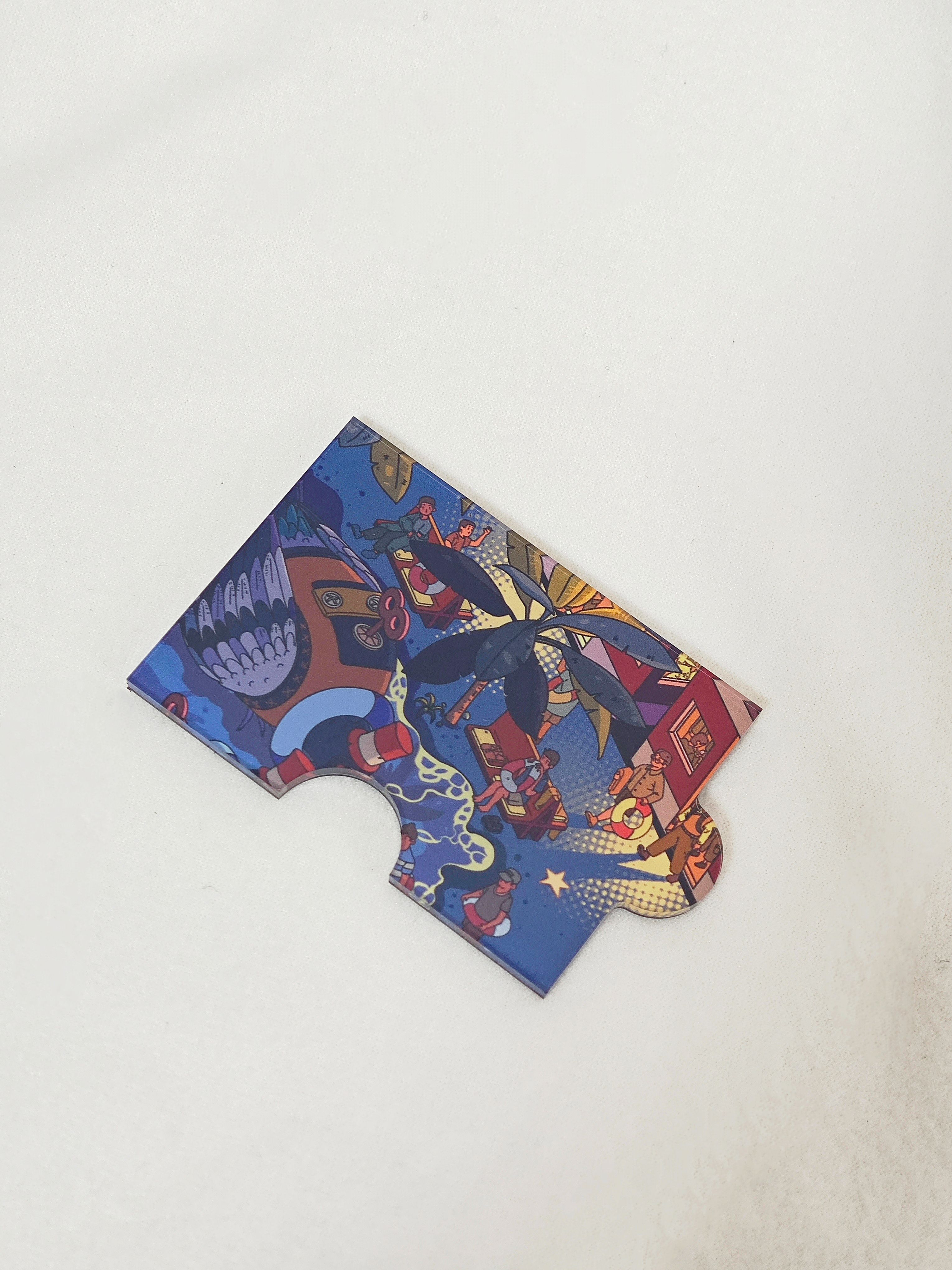 Sardientjesplatform - Vierdelige magneetset 2