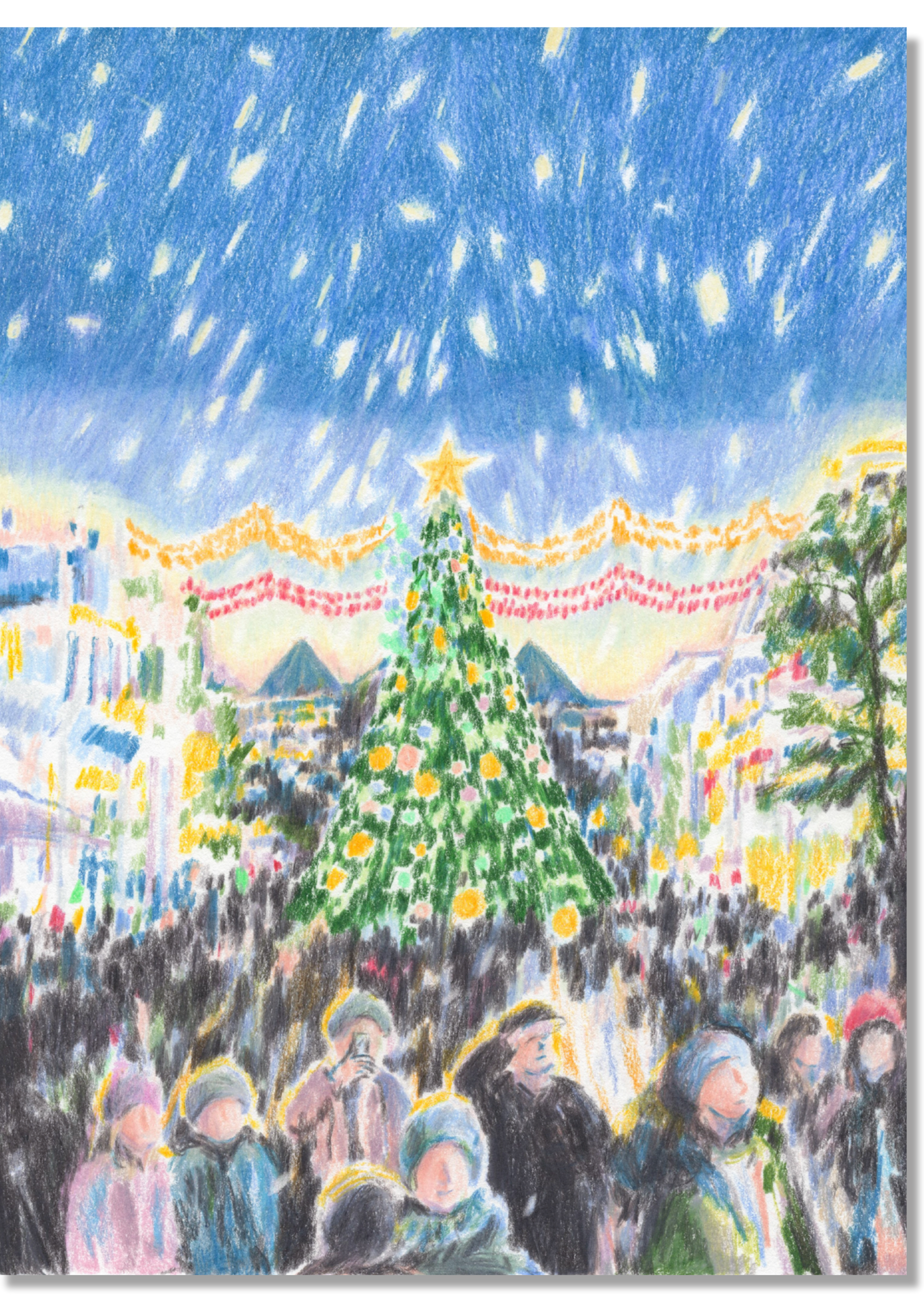 Ansichtkaart - "Jaarlijkse Ring"