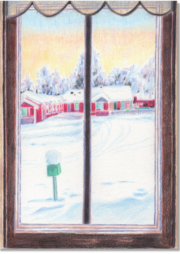 Ansichtkaart - "Warm Visioen"