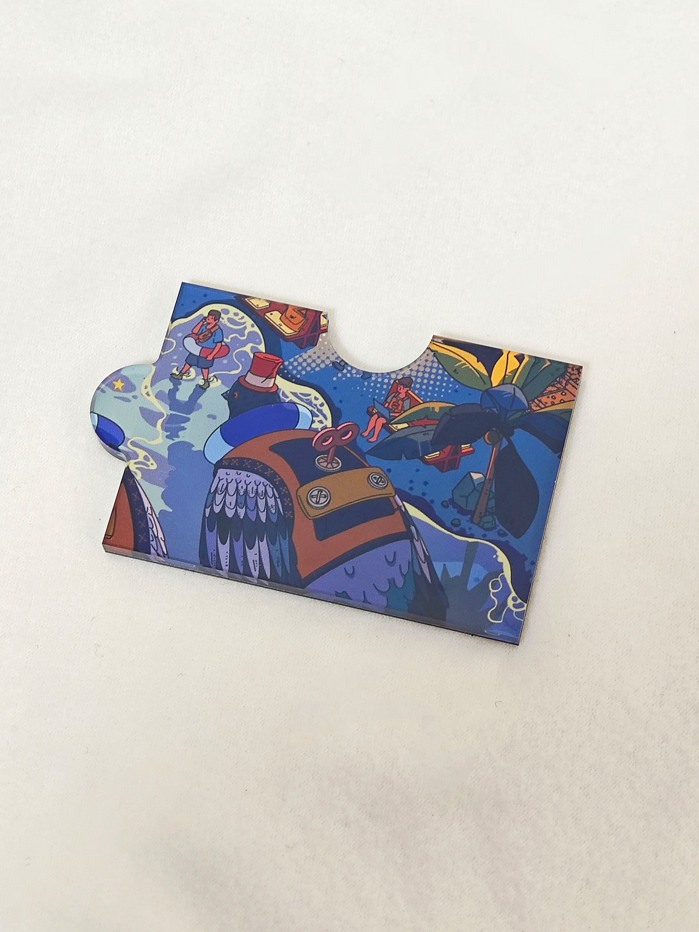 Sardientjesplatform - Vierdelige magneetset 5