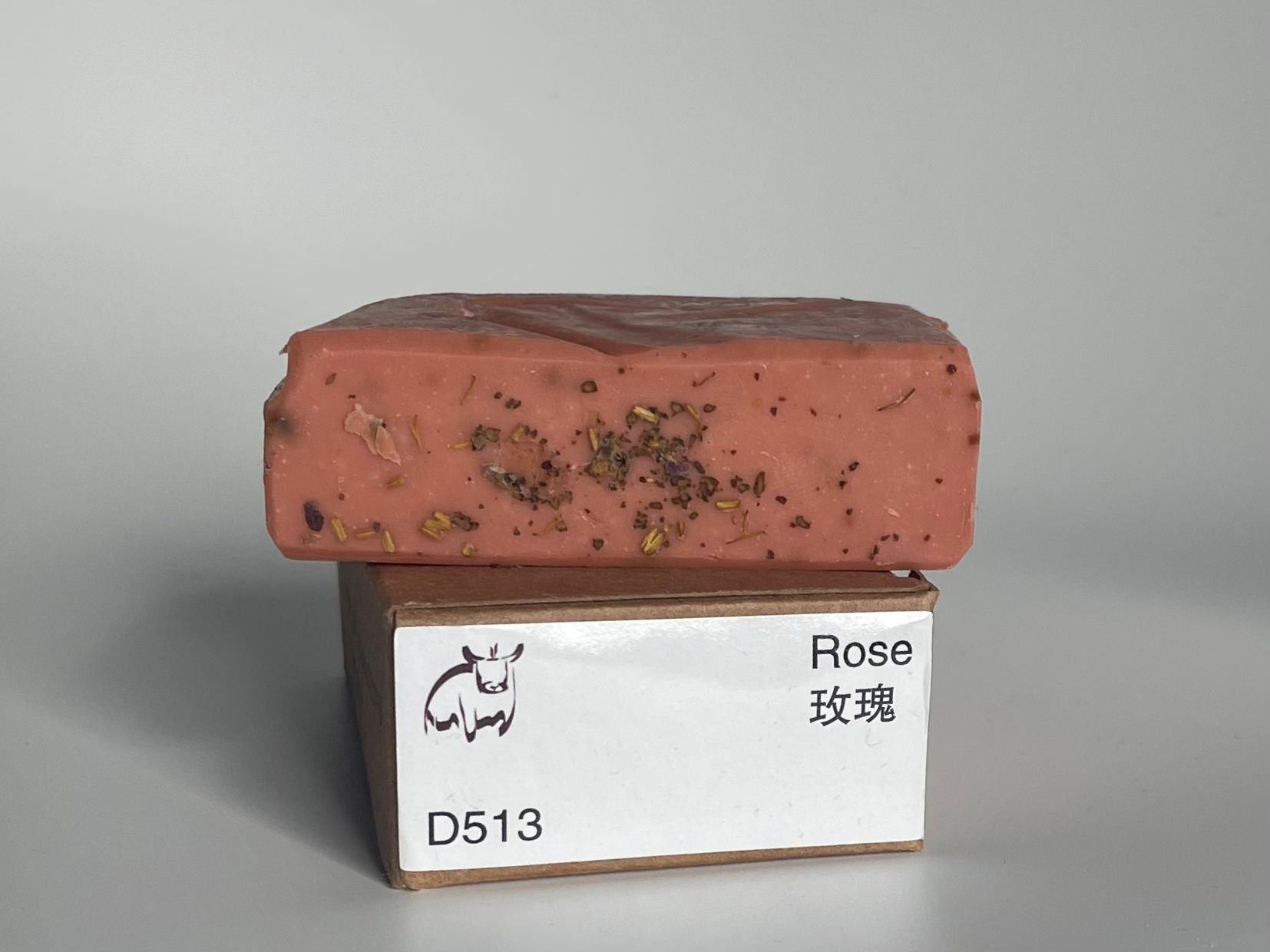 Yakmelkzeepje - Roos